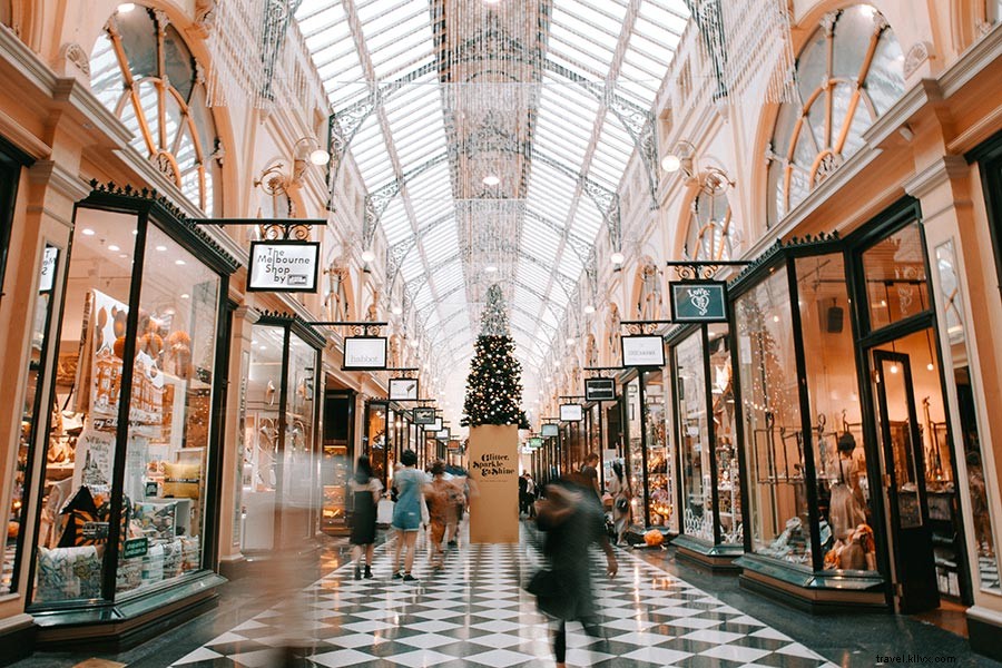 Mes vacances au centre commercial