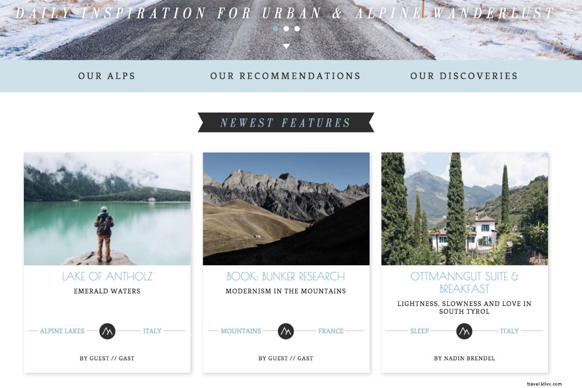Les meilleurs blogs et sites de voyage 2019