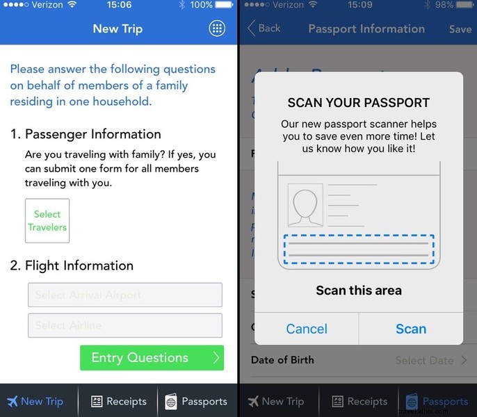 Une application pour accélérer les files d’immigration