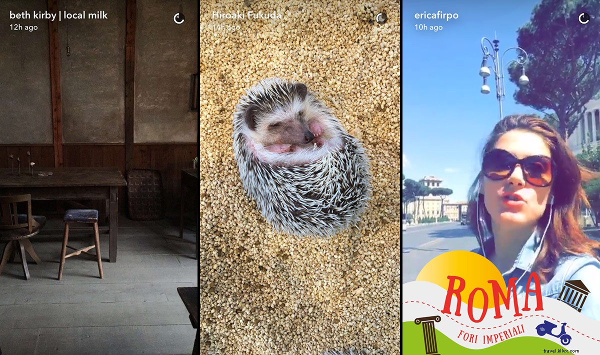 Guide complet Snapchat pour les voyageurs