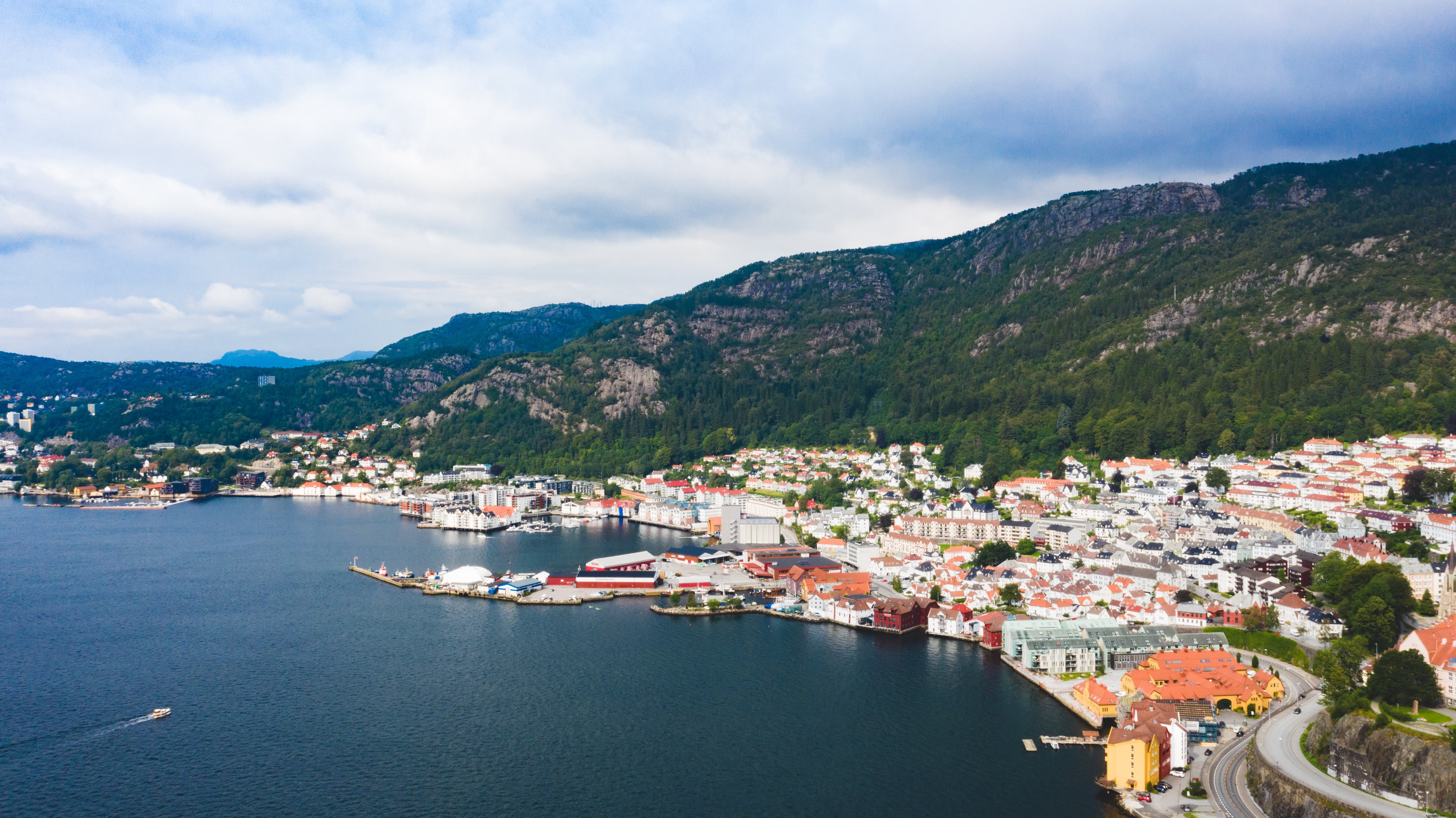 Photo de la forteresse de Bergenhus en Norvège