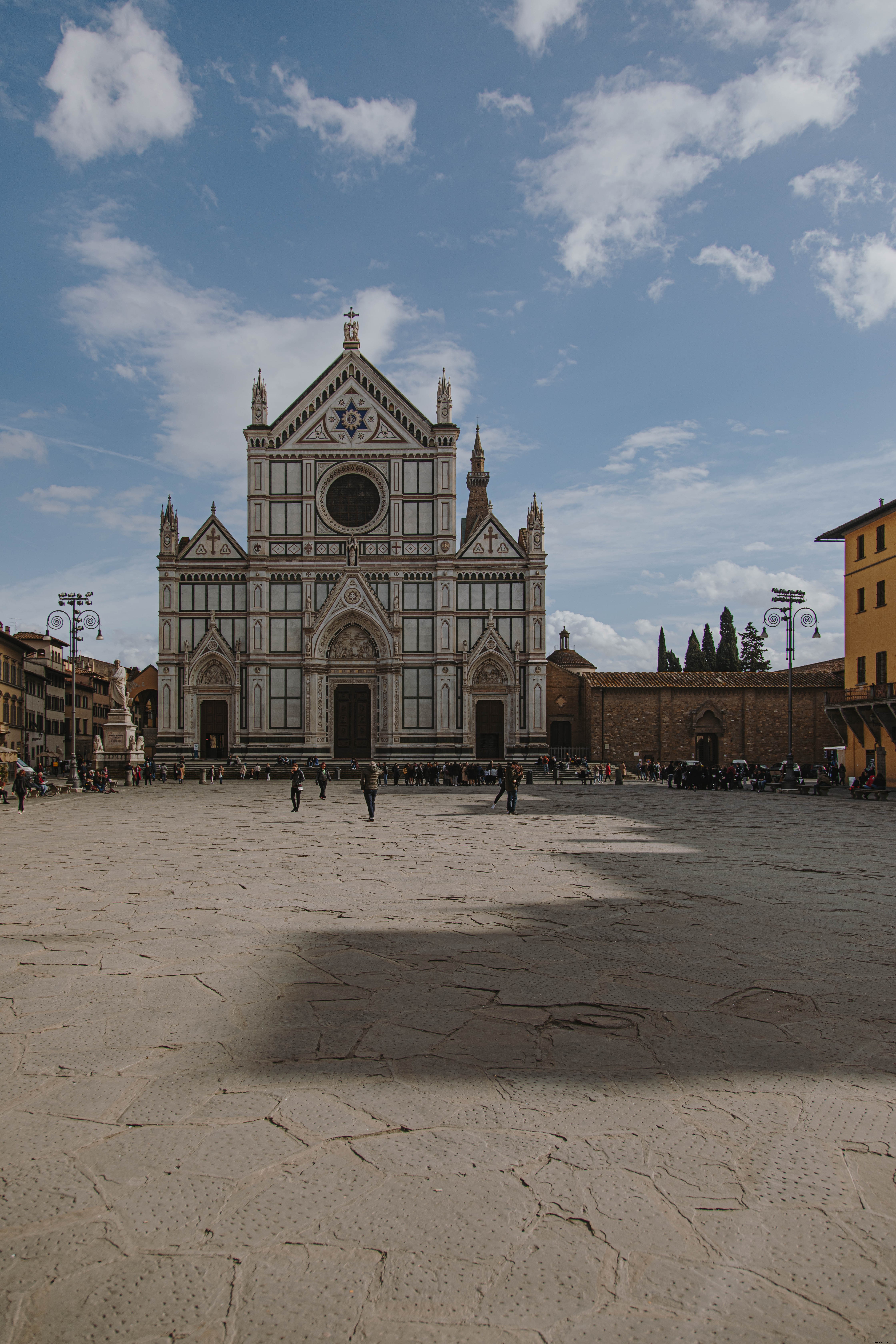 Vue lointaine de Santa Maria della Scala