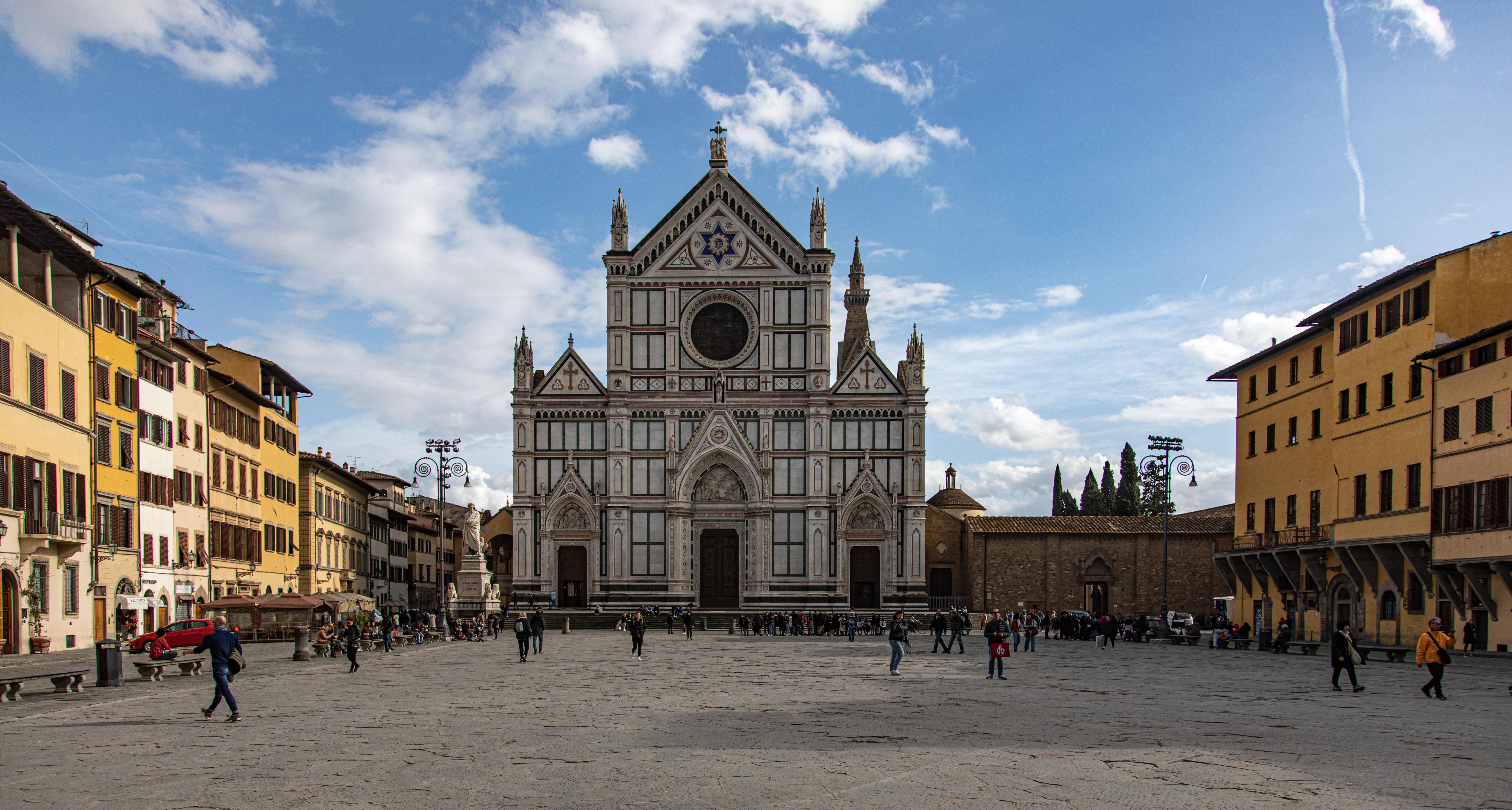 Vue de la place Santa Maria della Scala