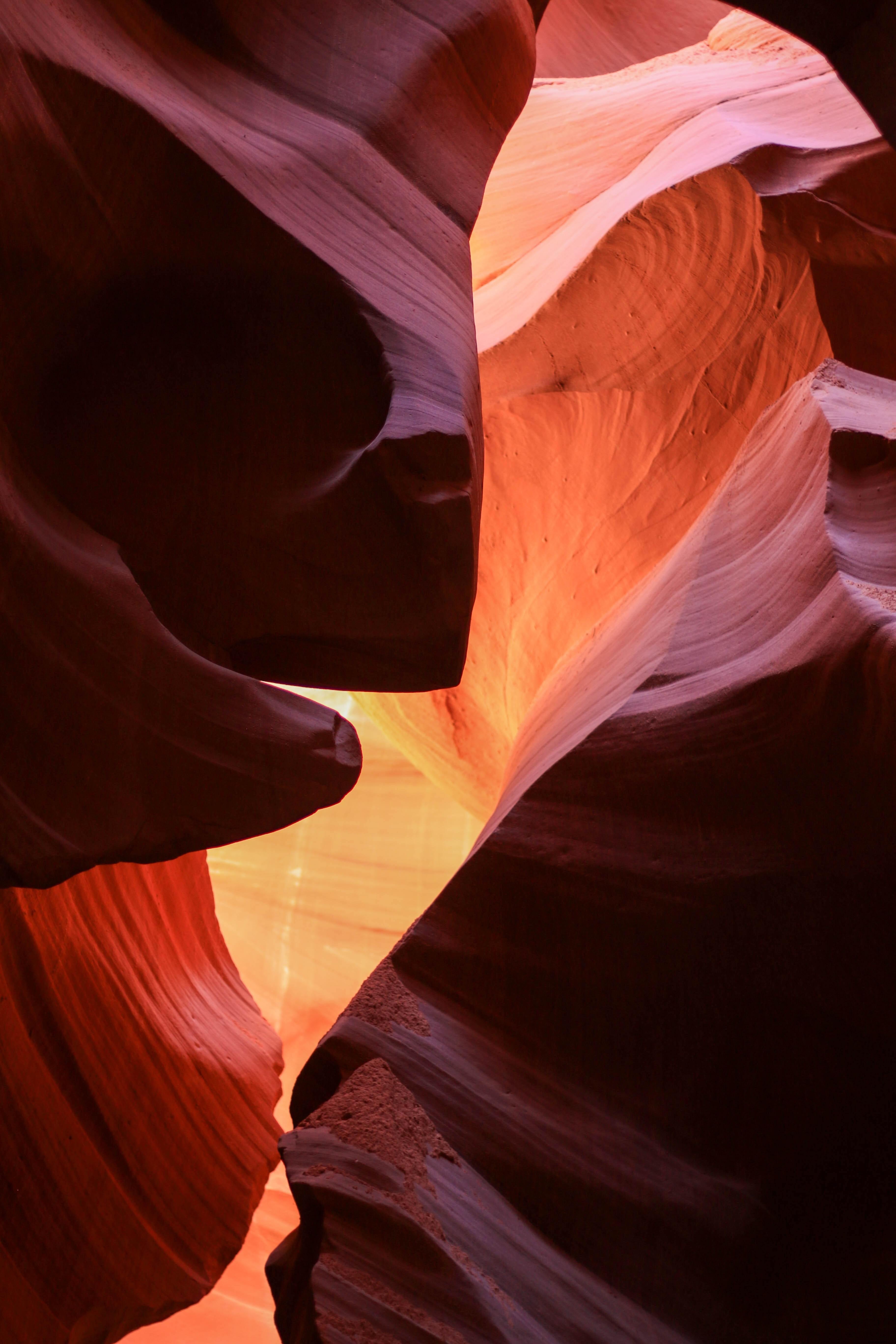 Photo au cœur du canyon Antelope
