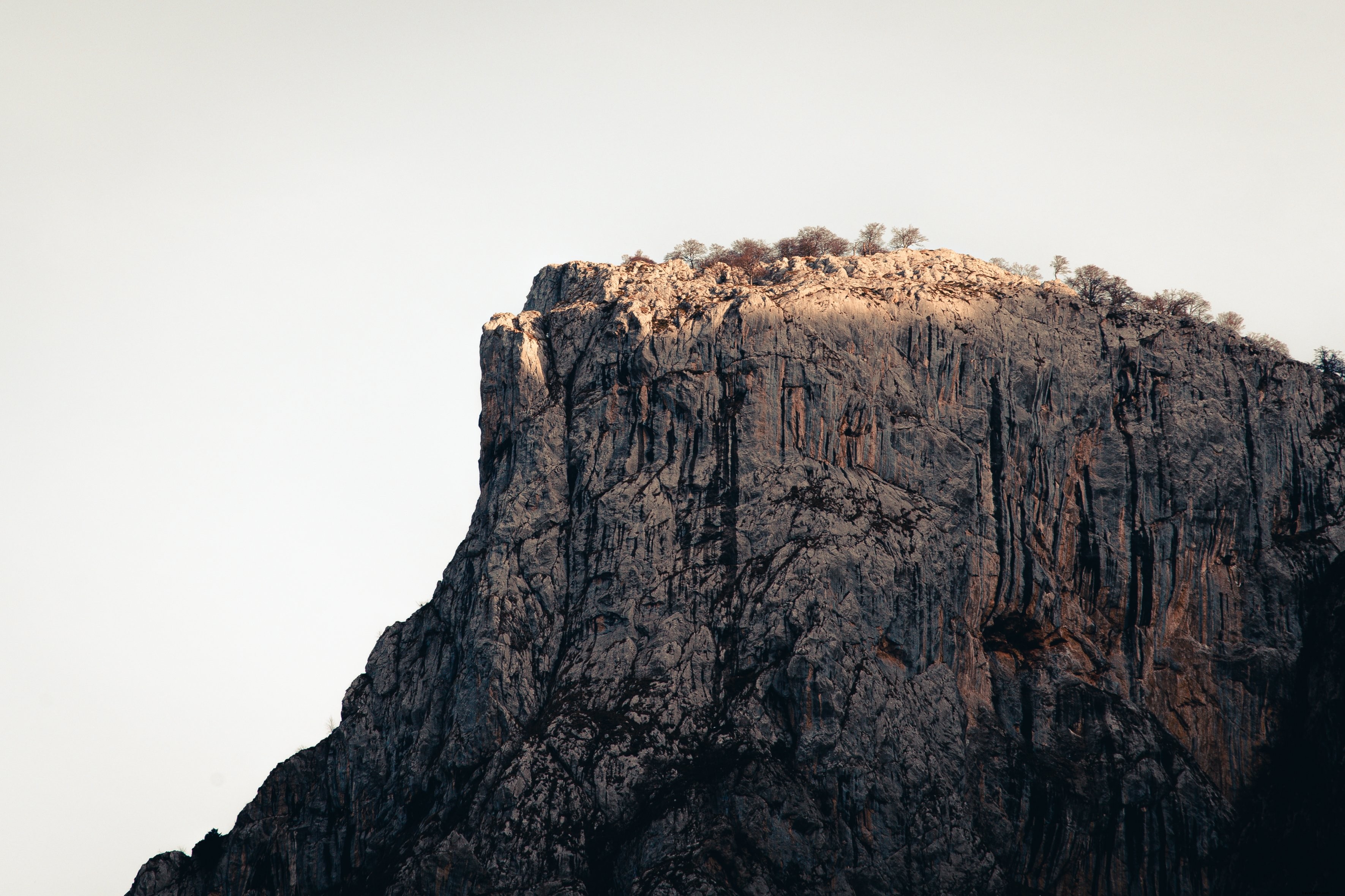 Bord de falaise au soleil – Photo