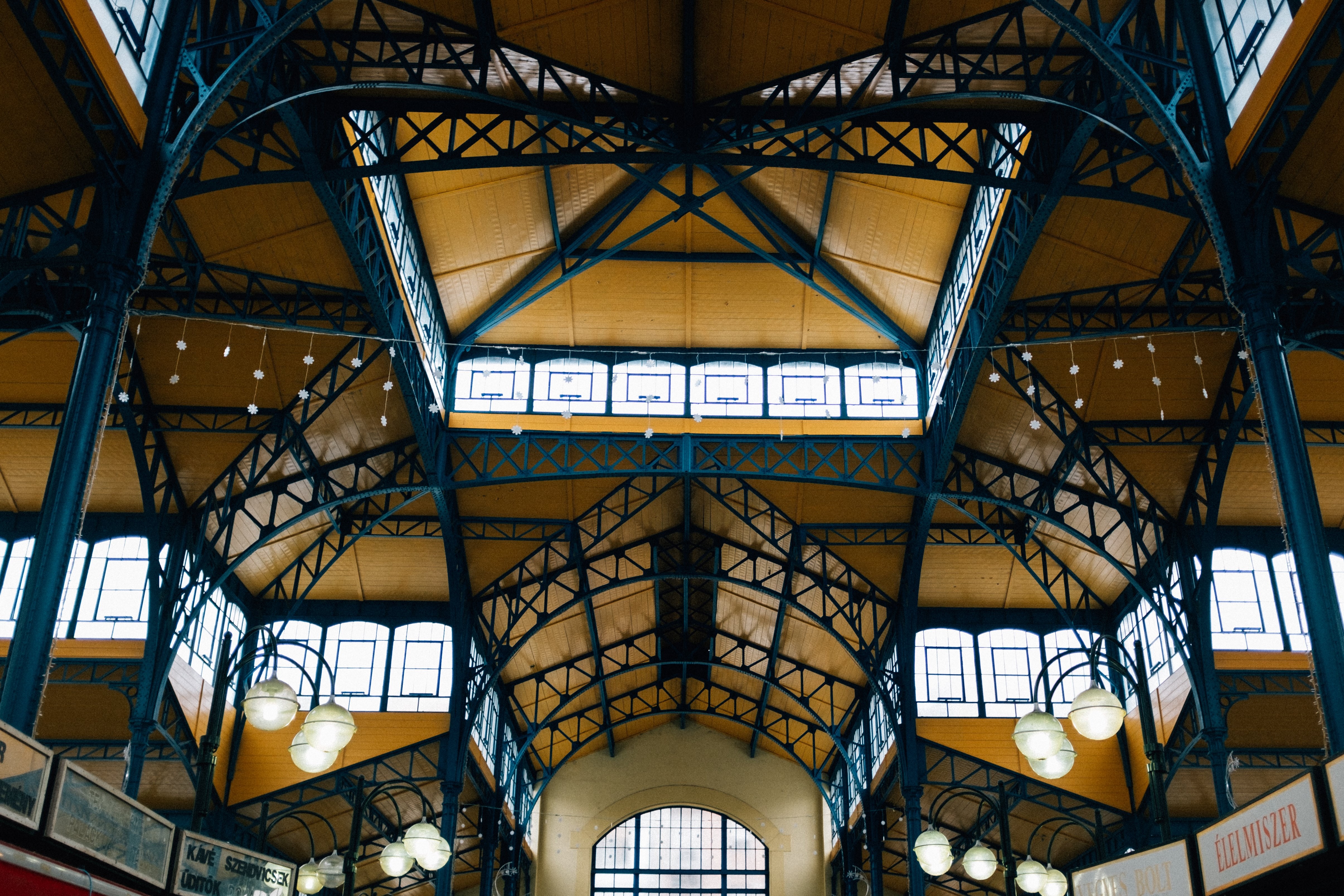 Photo d une structure intérieure décorée