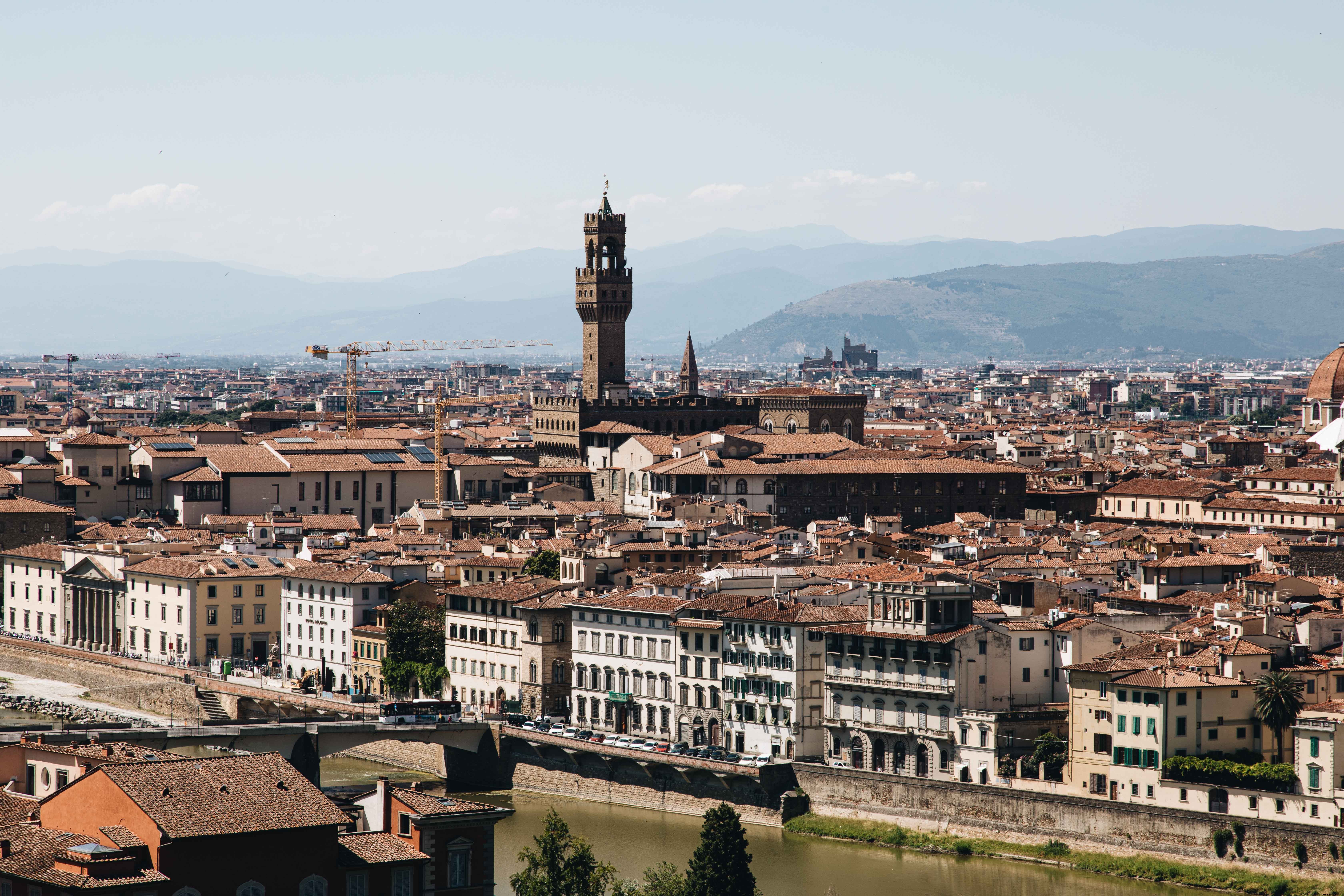 Photo d’un paysage urbain italien à Florence