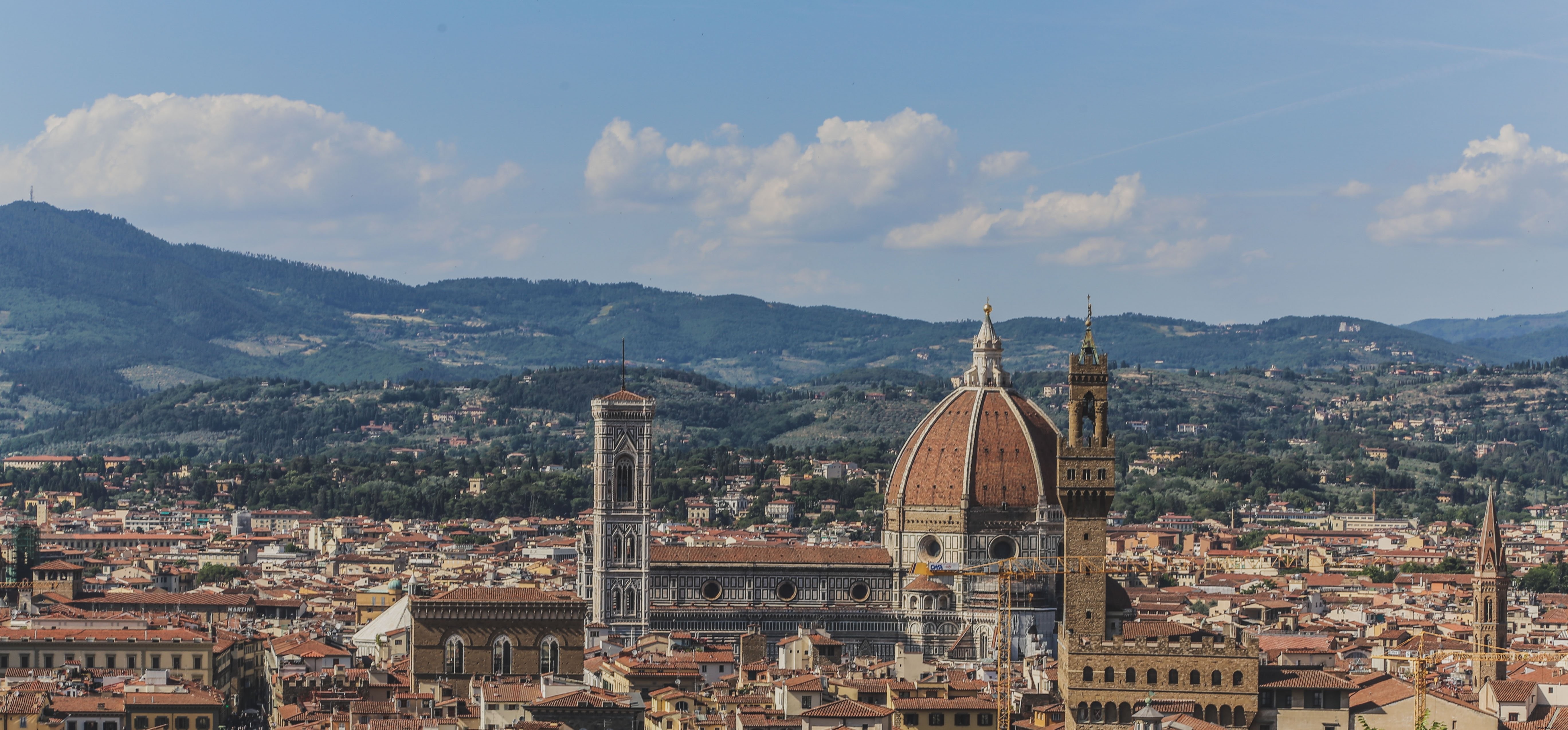 Vue sur les jardins de Boboli