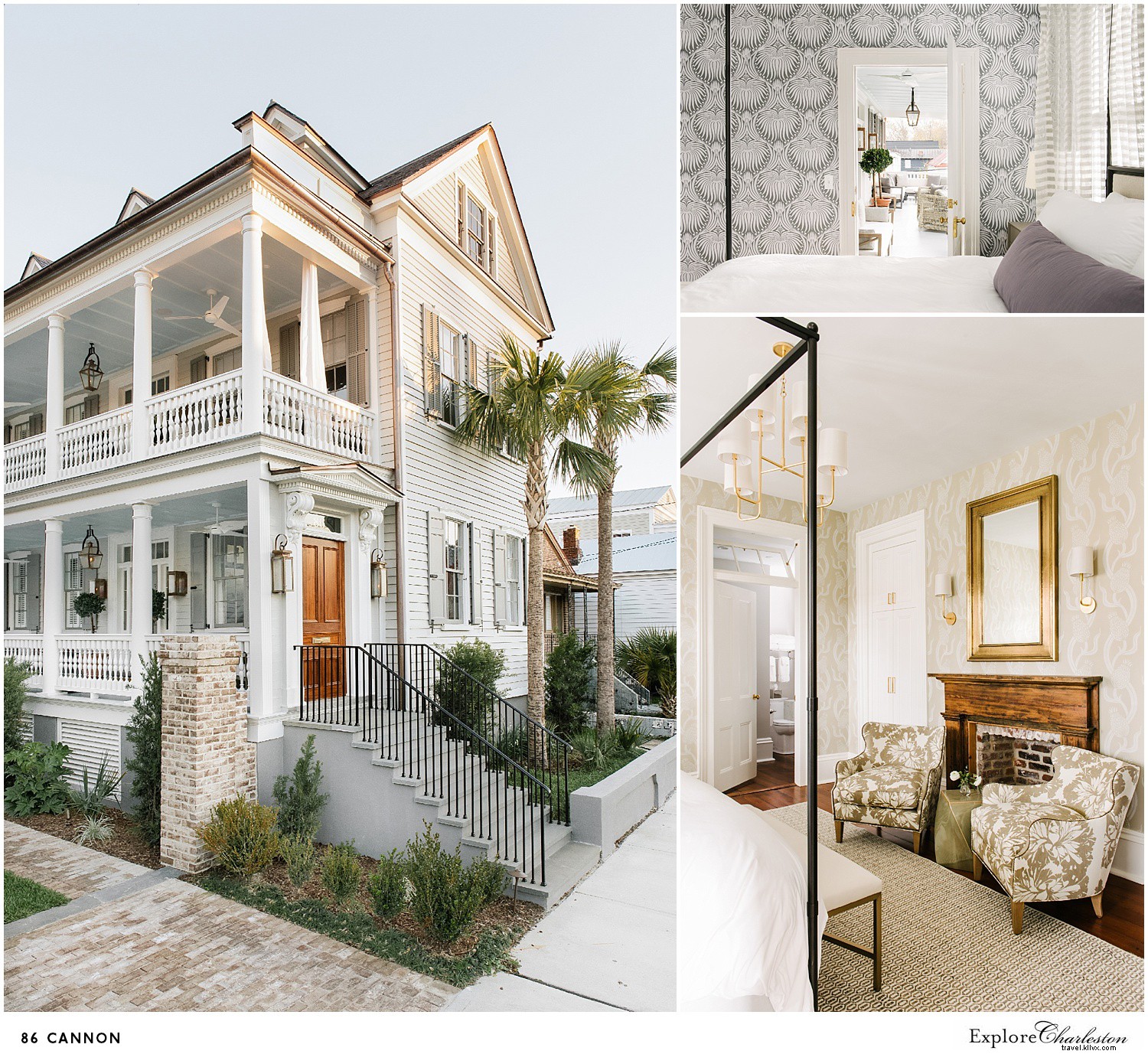 7 maisons historiques de Charleston où vous pouvez réellement dormir