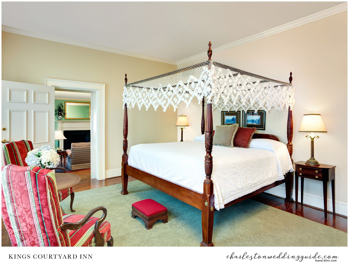 Les suites les plus romantiques pour une lune de miel à Charleston