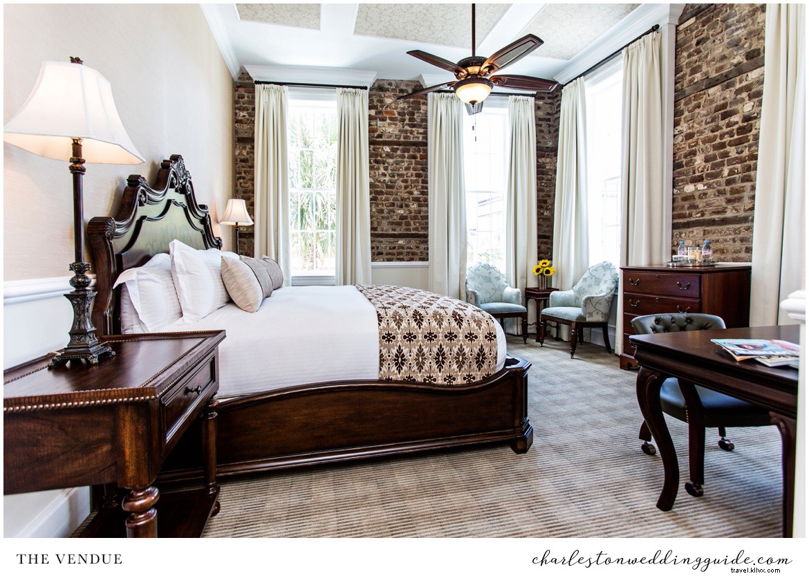 Les suites les plus romantiques pour une lune de miel à Charleston