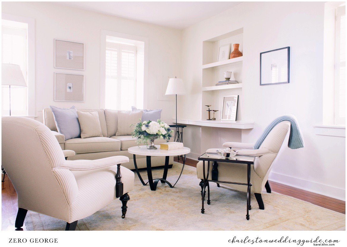Les suites les plus romantiques pour une lune de miel à Charleston