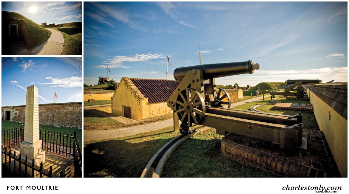 5 sites militaires emblématiques de Charleston