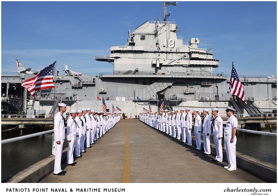 5 sites militaires emblématiques de Charleston