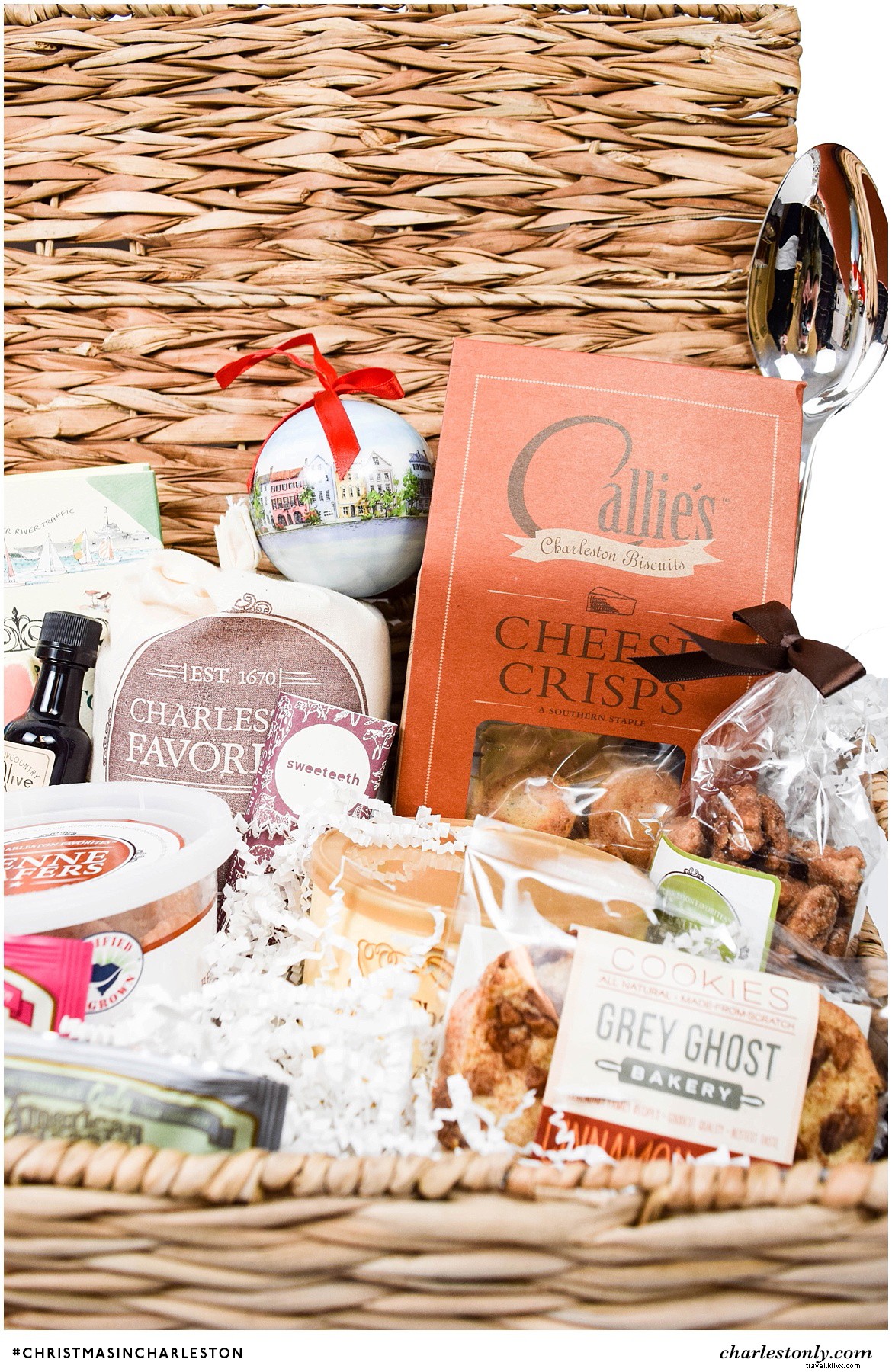 Concours photo Noël à Charleston – Gagnez un panier cadeau de plus de 1500 $