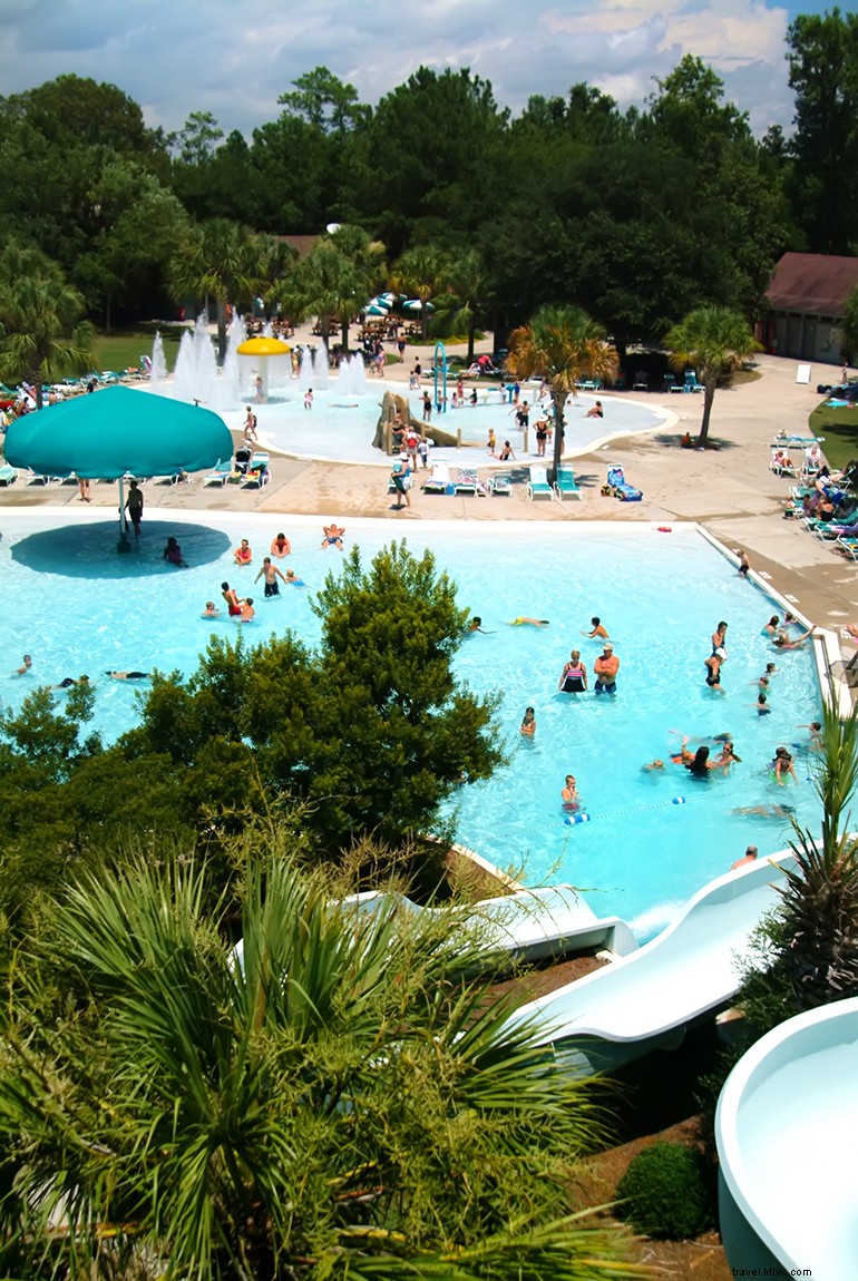Les délices des parcs aquatiques de Charleston