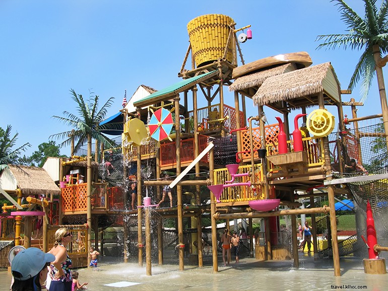 Les délices des parcs aquatiques de Charleston