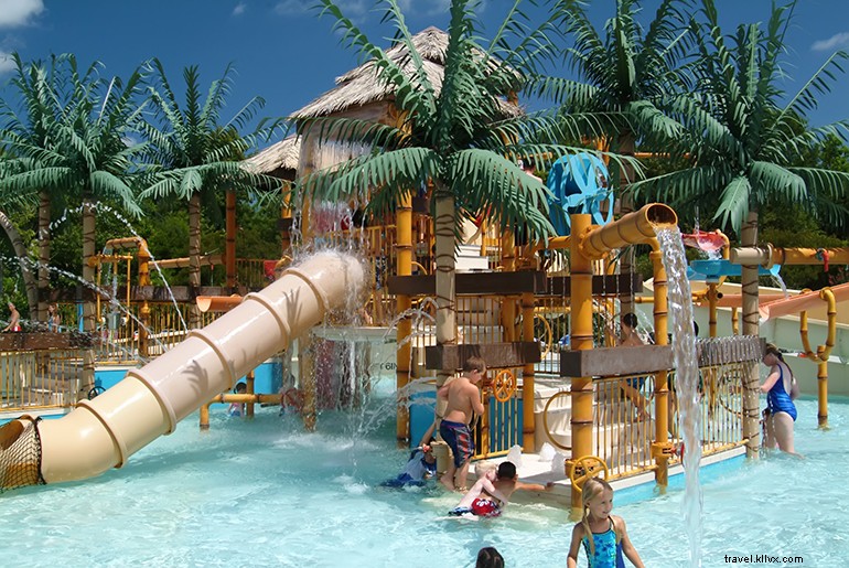 Les délices des parcs aquatiques de Charleston