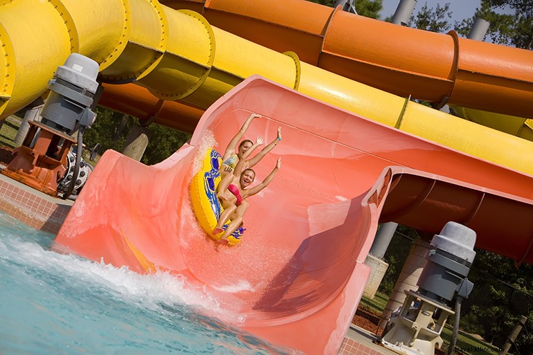 Les délices des parcs aquatiques de Charleston