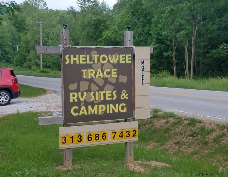 Locations Sheltowee Trace – Cabine, camping et site VR à McKee, KY