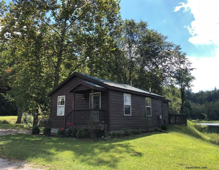Cabanes du village Shekinah