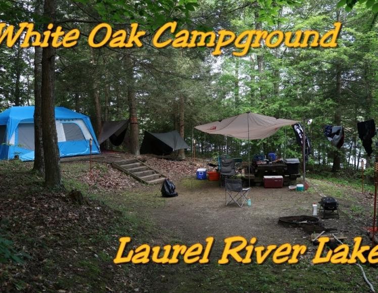 Camping White Oak avec accès direct aux bateaux