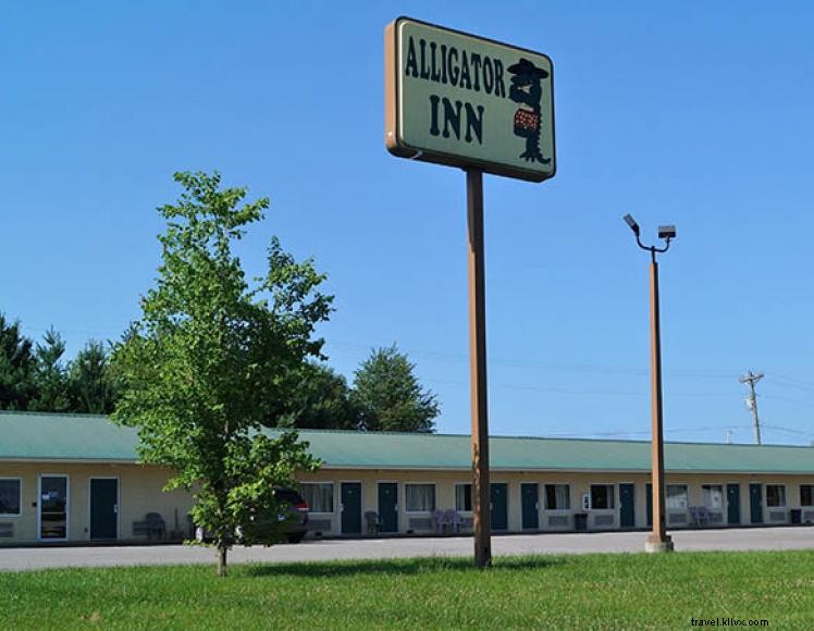 Alligator Inn – Motel économique au bord du lac Cumberland avec piscine
