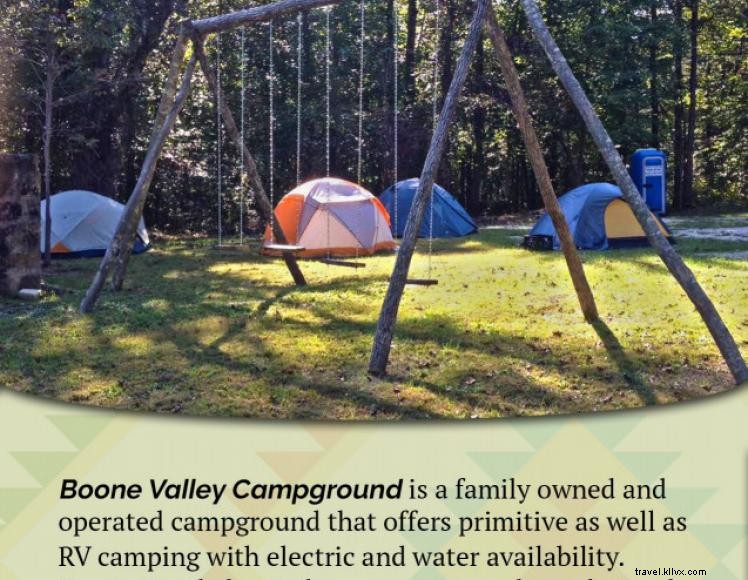 Camping Boone Valley – Un havre de nature