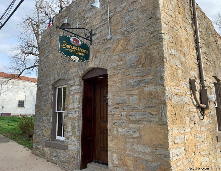 Maison du gardien de la distillerie Buffalo Springs