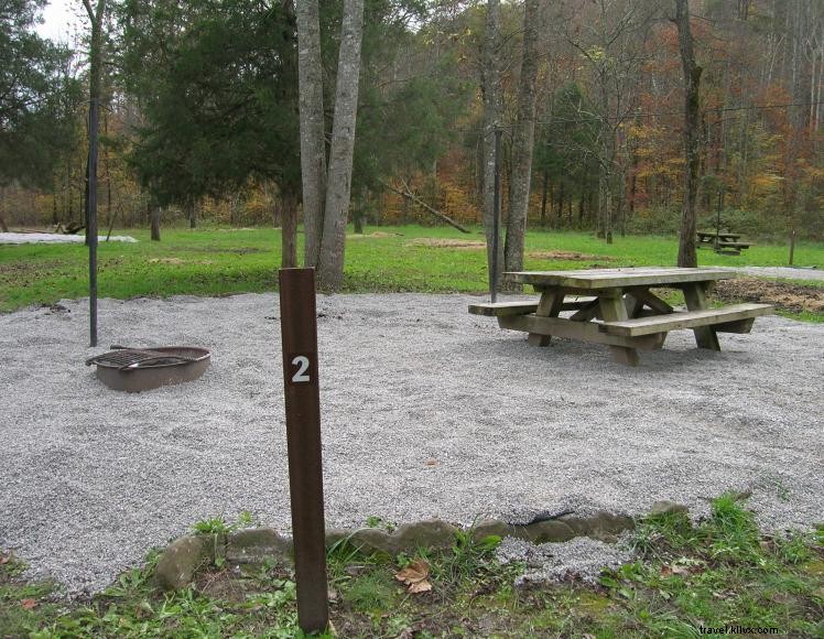 Camp équestre de la ferme Bell – Camping rustique dans la forêt nationale Daniel Boone