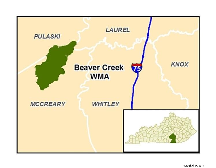 Zone de gestion de la faune de Beaver Creek, Kentucky