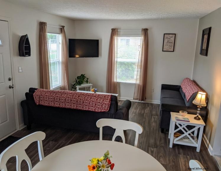 Cottage confortable au bord du lac Cumberland