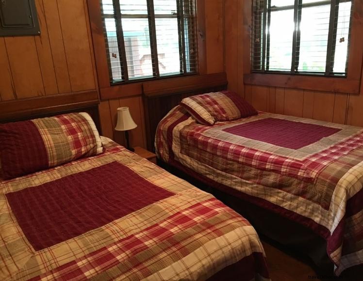 Cabane au bord du lac