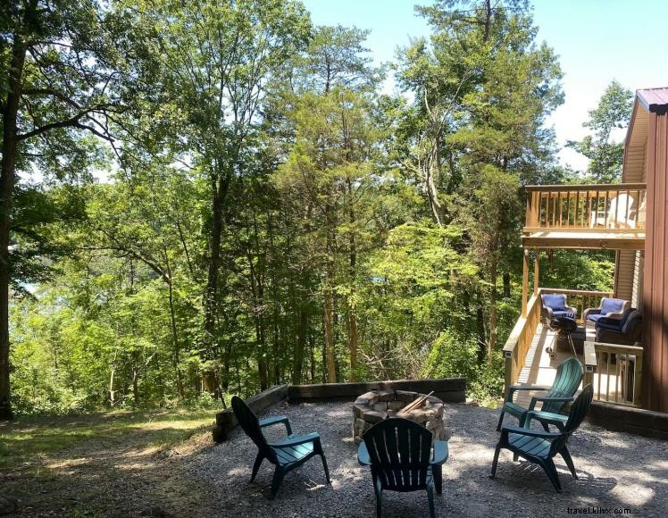Cumberland Lodge à Jamestown – Cabane premium au bord du lac Cumberland