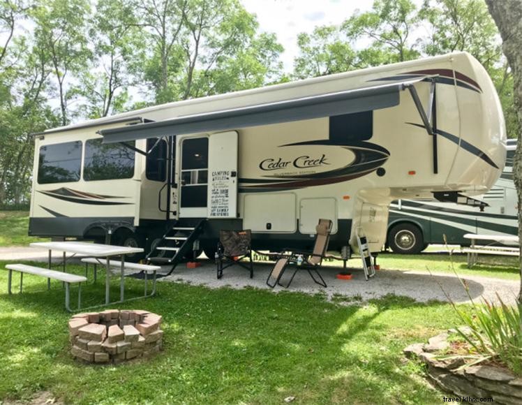 Village des Campeurs – Le meilleur parc de camping-car à Dry Ridge, KY