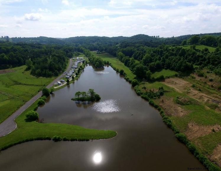Vente de terrains de camping et de VR à Cabin Creek