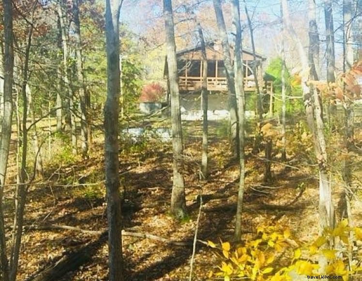 Cottage au sommet des falaises