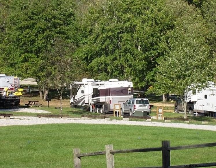 Cabanes et terrains de camping de Falls Creek