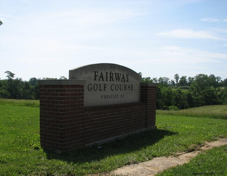 Parcours de golf Fairway et cottages