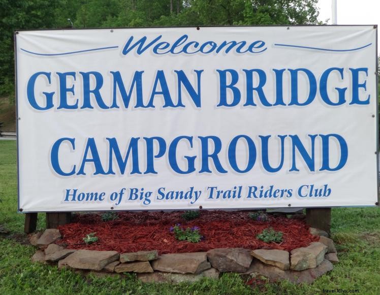 Camping German Bridge et sentiers équestres du lac Dewey