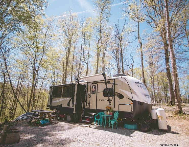 Parc de camping‑car Happy Camper au Lac Cumberland
