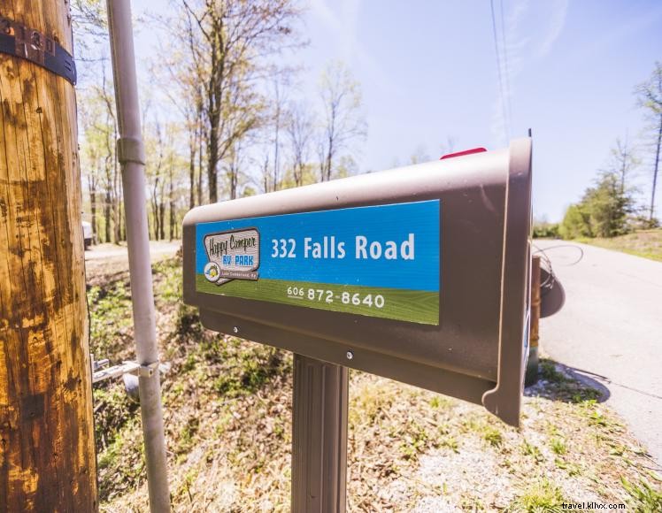 Parc de camping‑car Happy Camper au Lac Cumberland