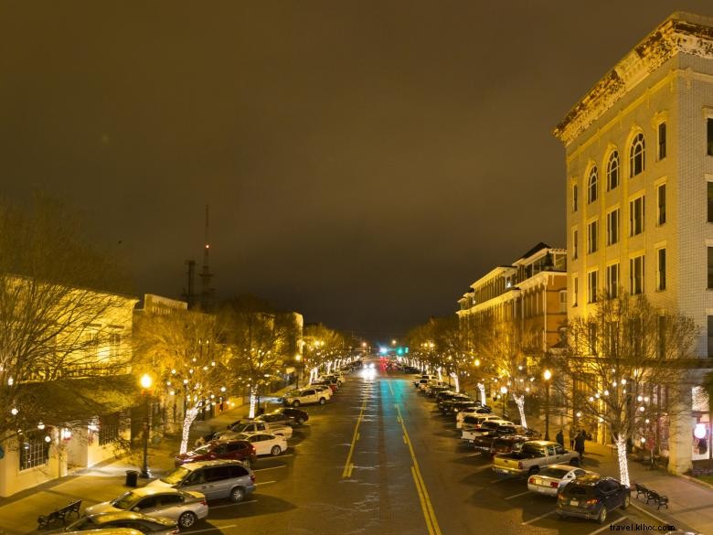 Quartier commerçant et de restauration du centre‑ville historique de Thomasville et centre d’accueil des visiteurs