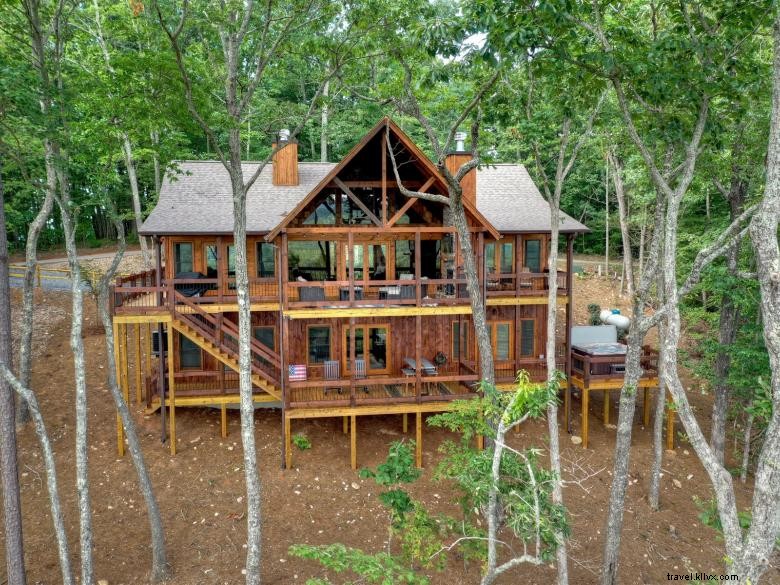 Location de chalets confort Sud – Blue Ridge, Géorgie