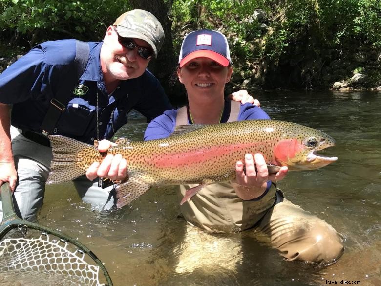 Ferme Noontootla Creek – Pêche à la mouche, chasse aux cailles, tir sportif et hébergement