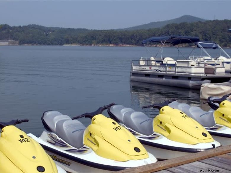 Parc d État Red Top Mountain – Loisirs au bord du lac Allatoona