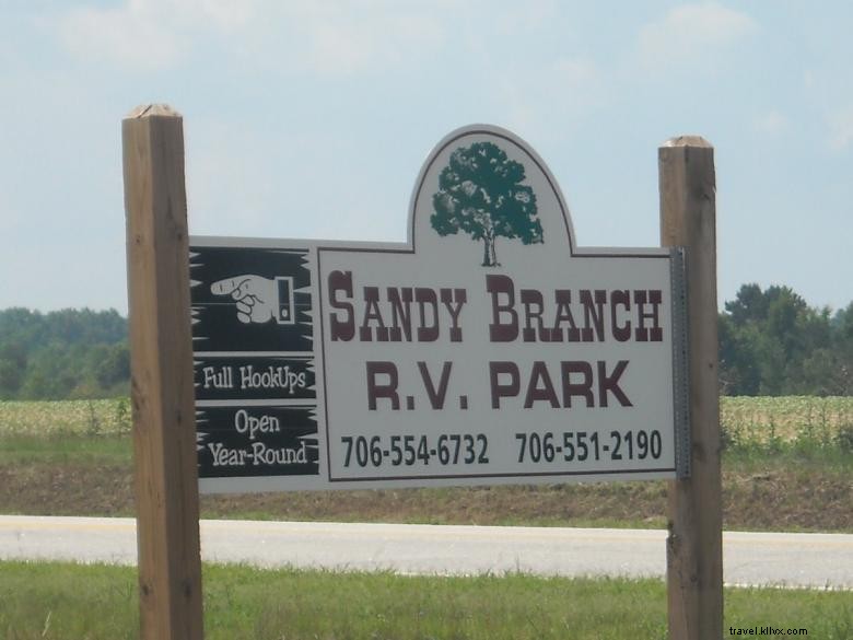 Parc de camping-car Sandy Branch