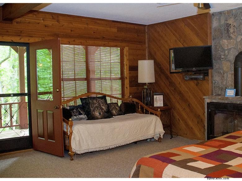 Locations au bord du ruisseau – Cabines à Hiawassee, Géorgie