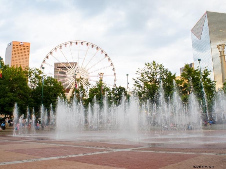 Quartier du parc du centenaire d Atlanta