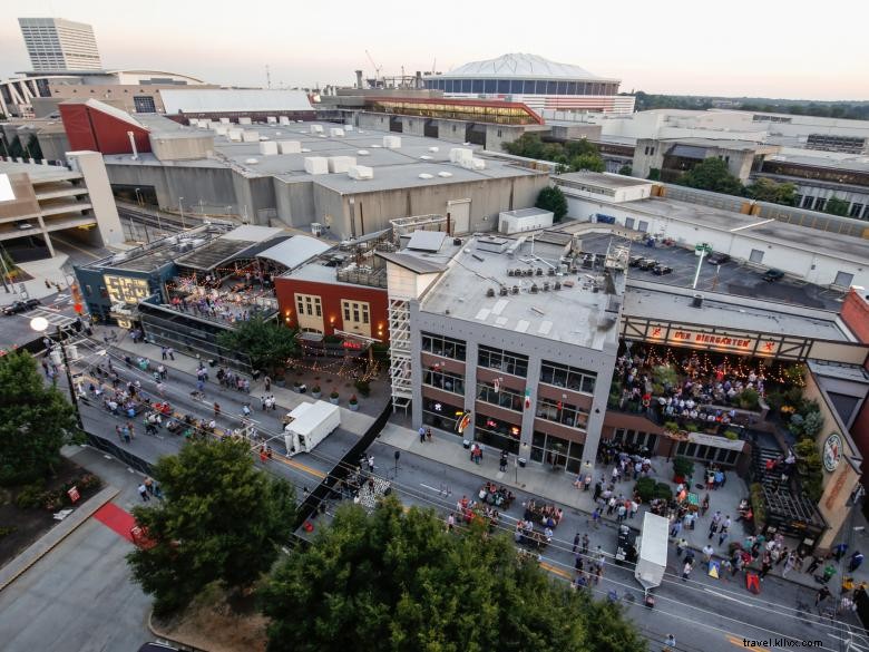 Quartier du parc du centenaire d Atlanta